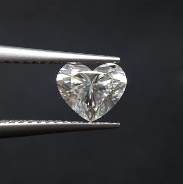 Moissanite Coração (Heart)